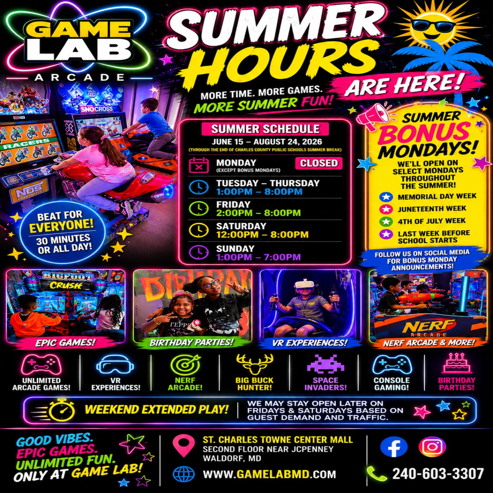 Summer Hours